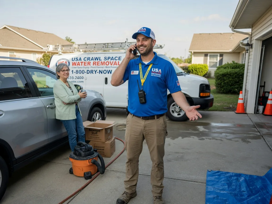 Crawl Space Water Removal Rohwer, AR FAQs